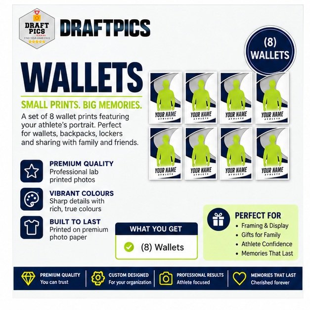 Wallet Prints — DraftPics PhotoDay product