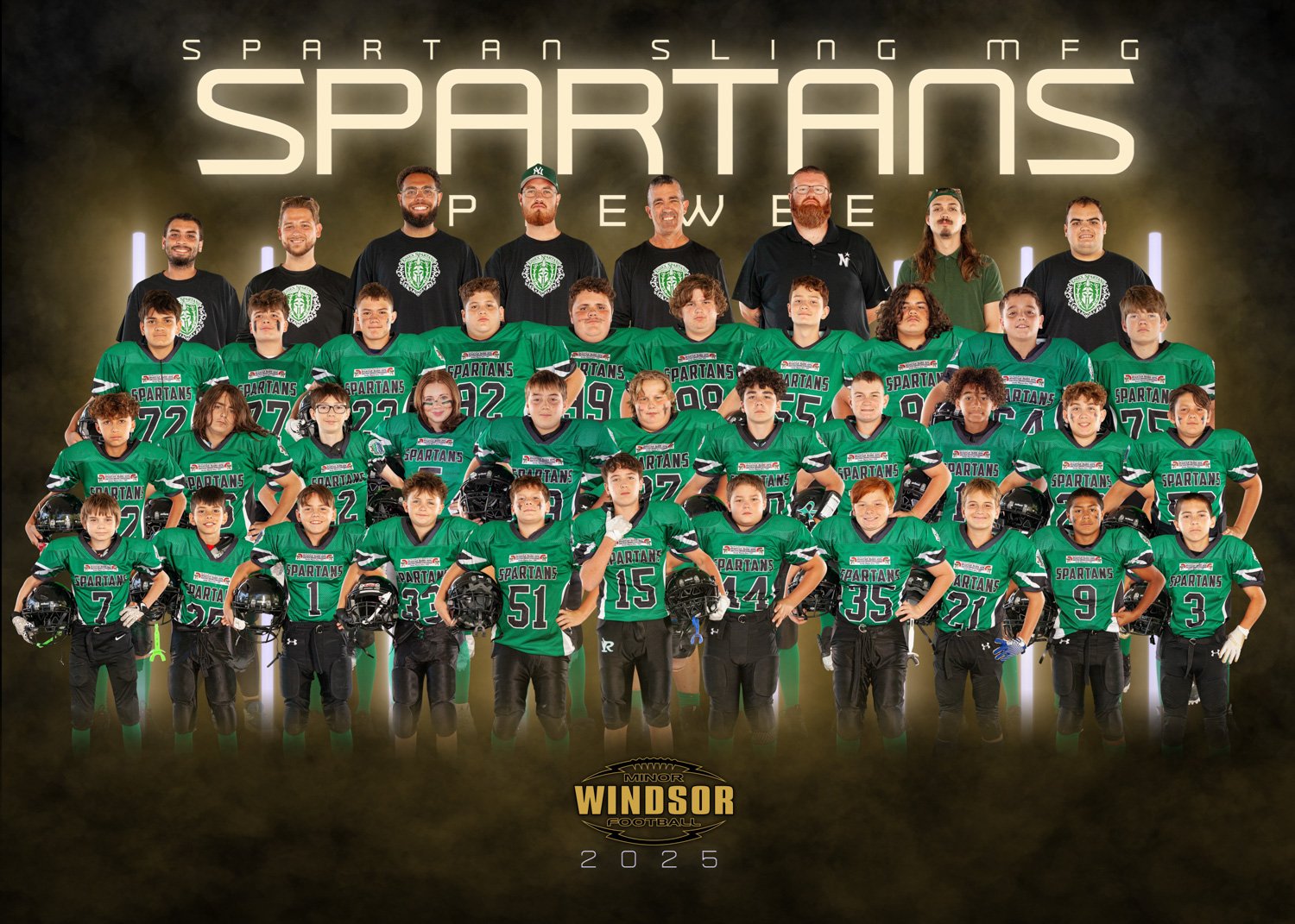 DraftPics sports portrait example for organizations