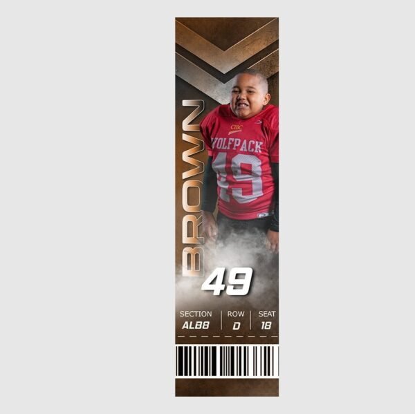 10" x 30" LargeGame Ticket