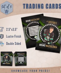 Trading Cards – Set of 8