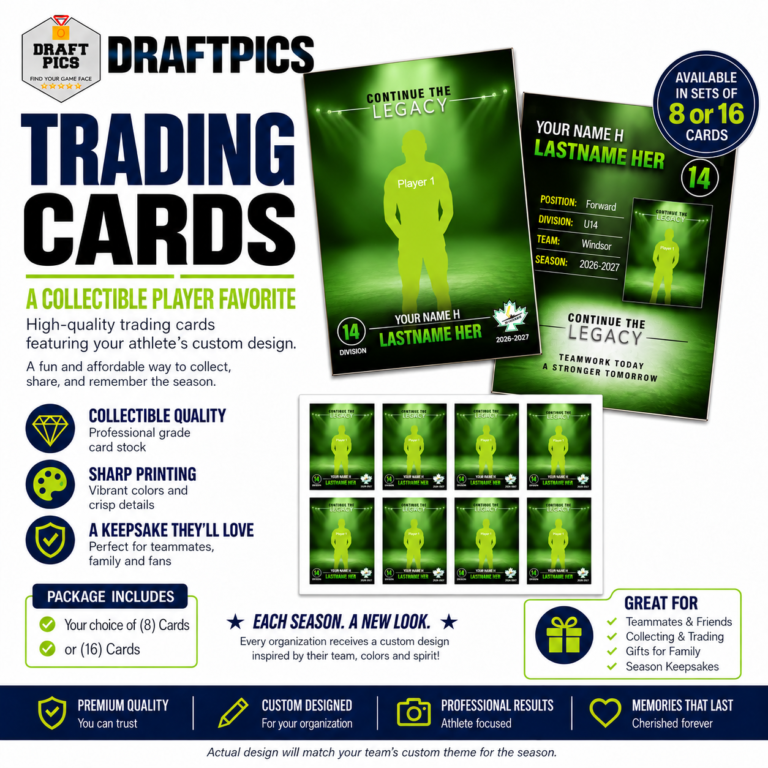 Trading Cards – Set of 8