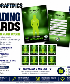 Trading Cards – Set of 8