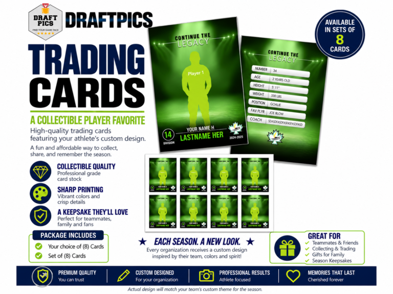 Trading Cards – Set of 8