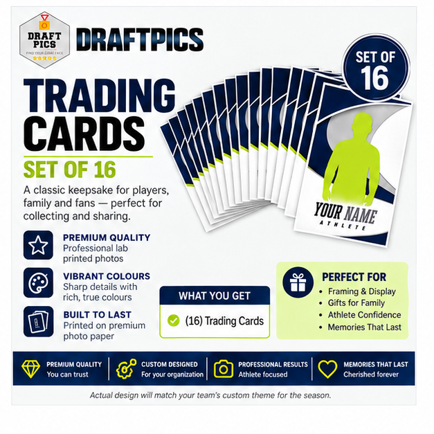 Trading Cards – Set of 16