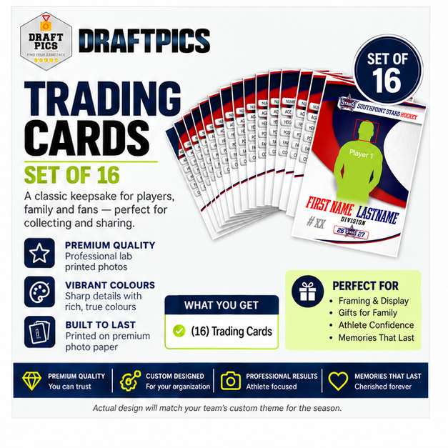 Trading Cards – Set of 16